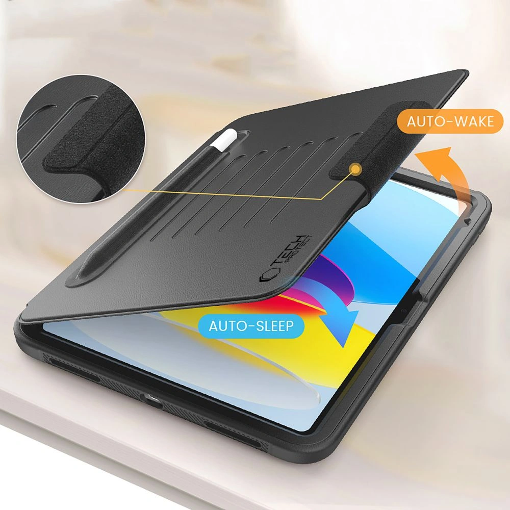 Kryt with keyboard Tech-Protect SmartCase Pen Armor Apple iPad Air 10.9 2022 (5th generation) / iPad Air 11 2025 (7th generation) Black