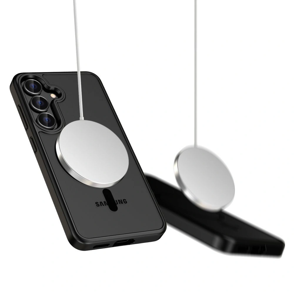 Kryt Tech-Protect Magmat MagSafe Galaxy S25 Edge Matte Black