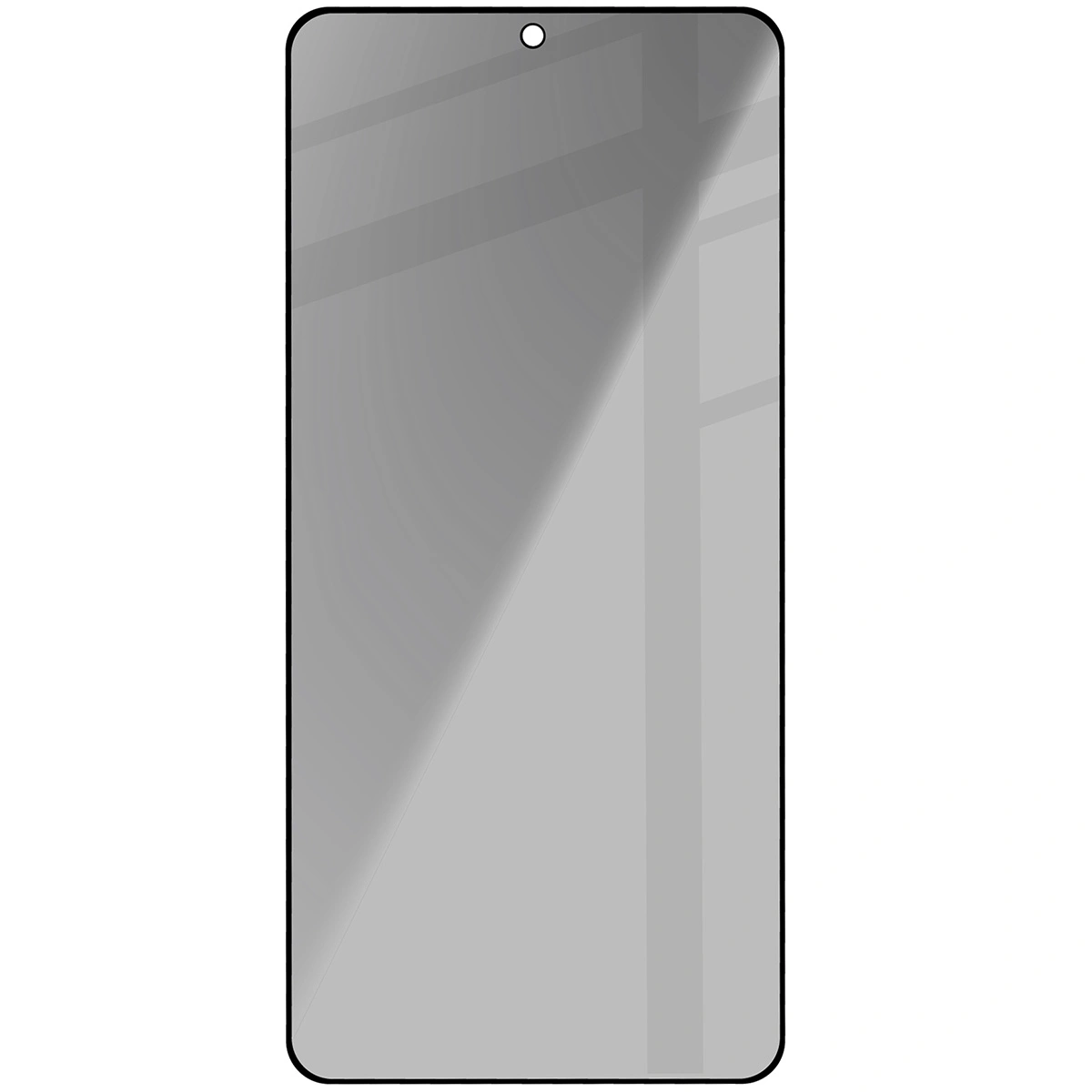 Ochranné sklo Bizon Glass Edge Shadow Samsung Galaxy S25 Edge tinted with a black frame