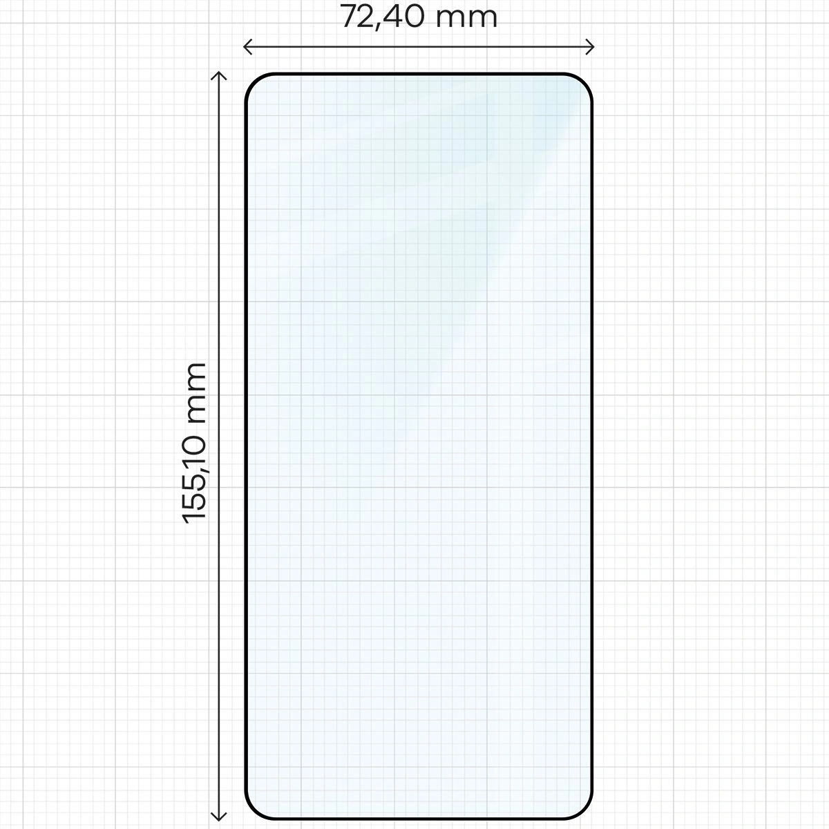 Ochranné sklo Bizon Glass Edge Samsung Galaxy S25 Edge black frame