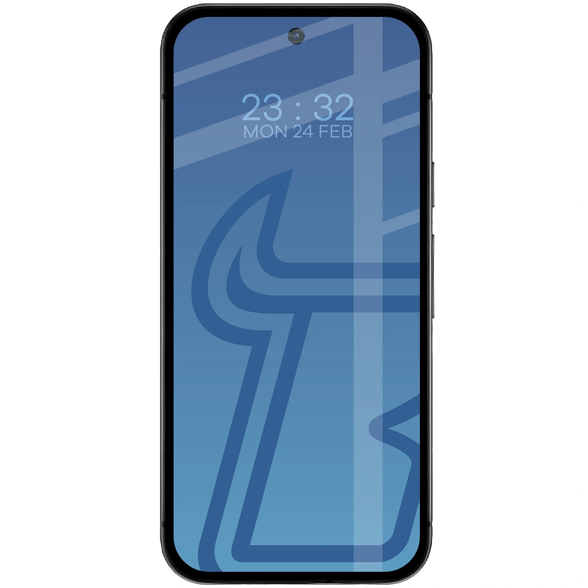Ochranné sklo Bizon Glass Edge 2 Google Pixel 9a black frame
