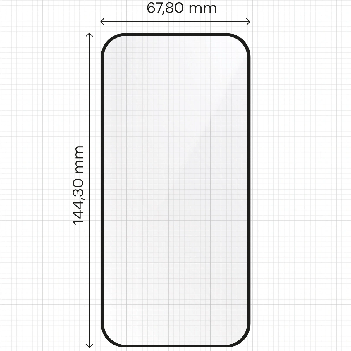 Ochranné sklo Bizon Glass Aplikator Apple iPhone 16 [2 PACK]