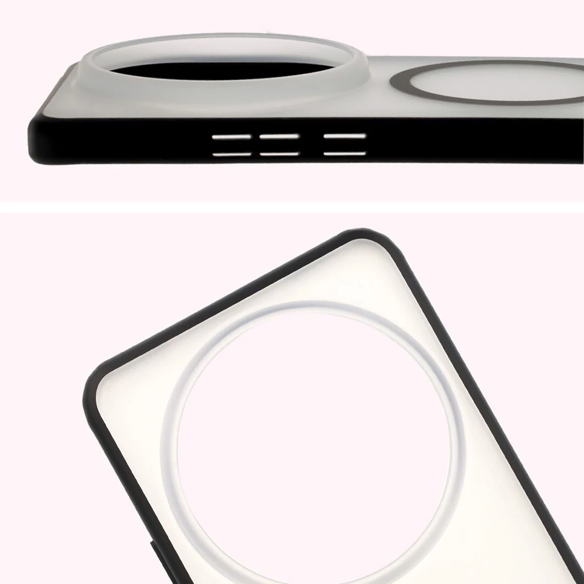 Kryt Bizon Case MatteO Magnetic Xiaomi 15 Ultra smoky black