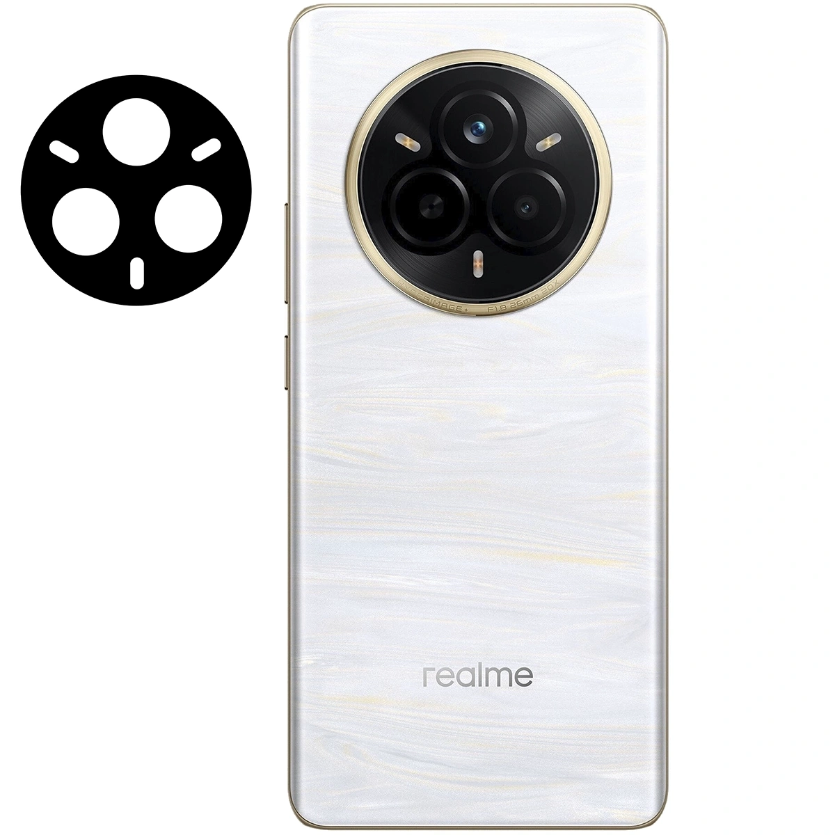 Ochranné sklo Bizon Glass Silk Lens Realme 14 Pro 5G / Pro Plus 5G [2 PACK]