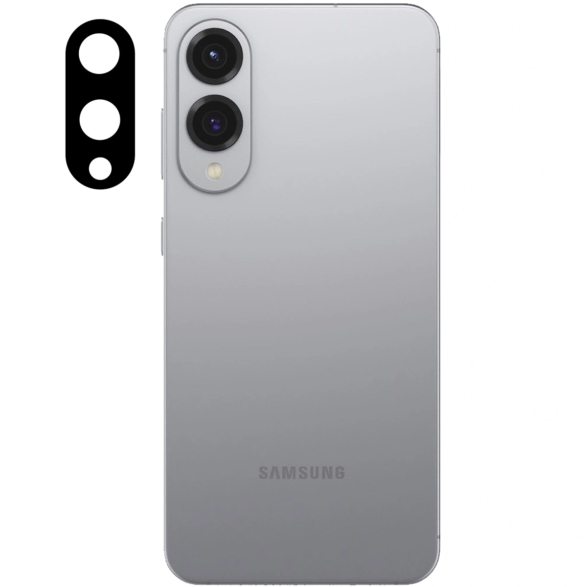 Ochranné sklo Bizon Glass Silk Lens Samsung Galaxy S25 Edge [2 PACK]