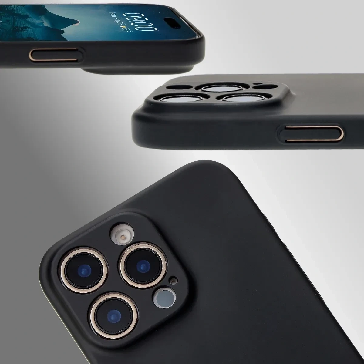 Kryt Bizon Case Lupka Apple iPhone 16 Pro Max black