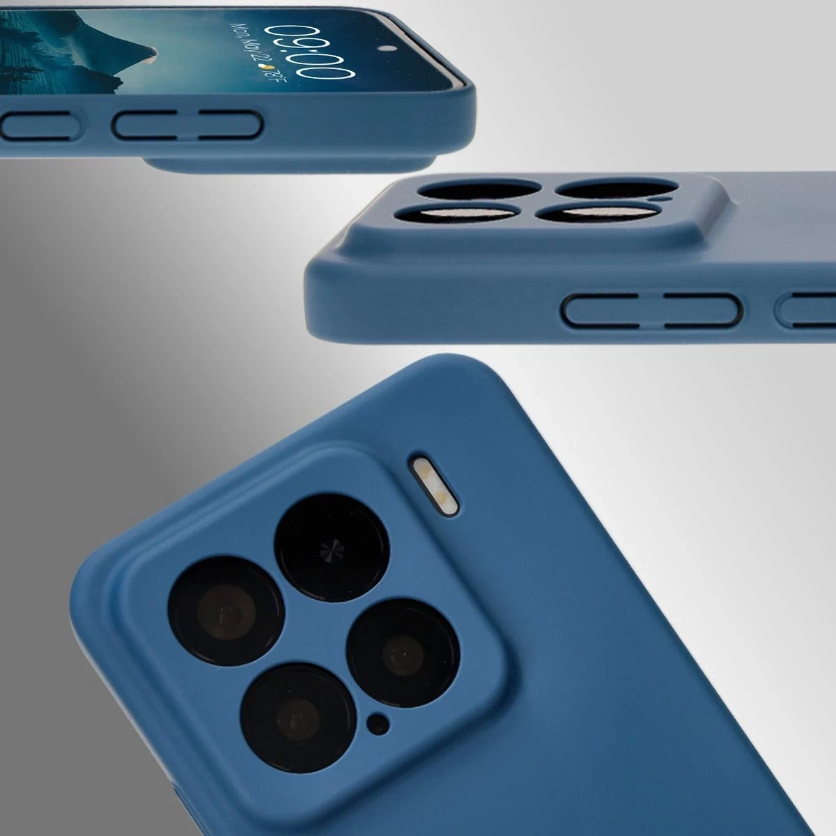 Kryt Bizon Case Lupka Xiaomi 15 blue