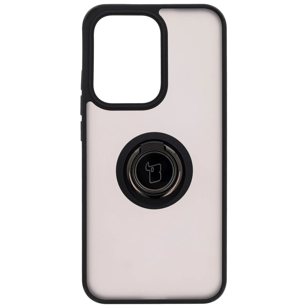 Kryt Bizon Case Hybrid Ring Oppo Reno13 smoky with a black frame