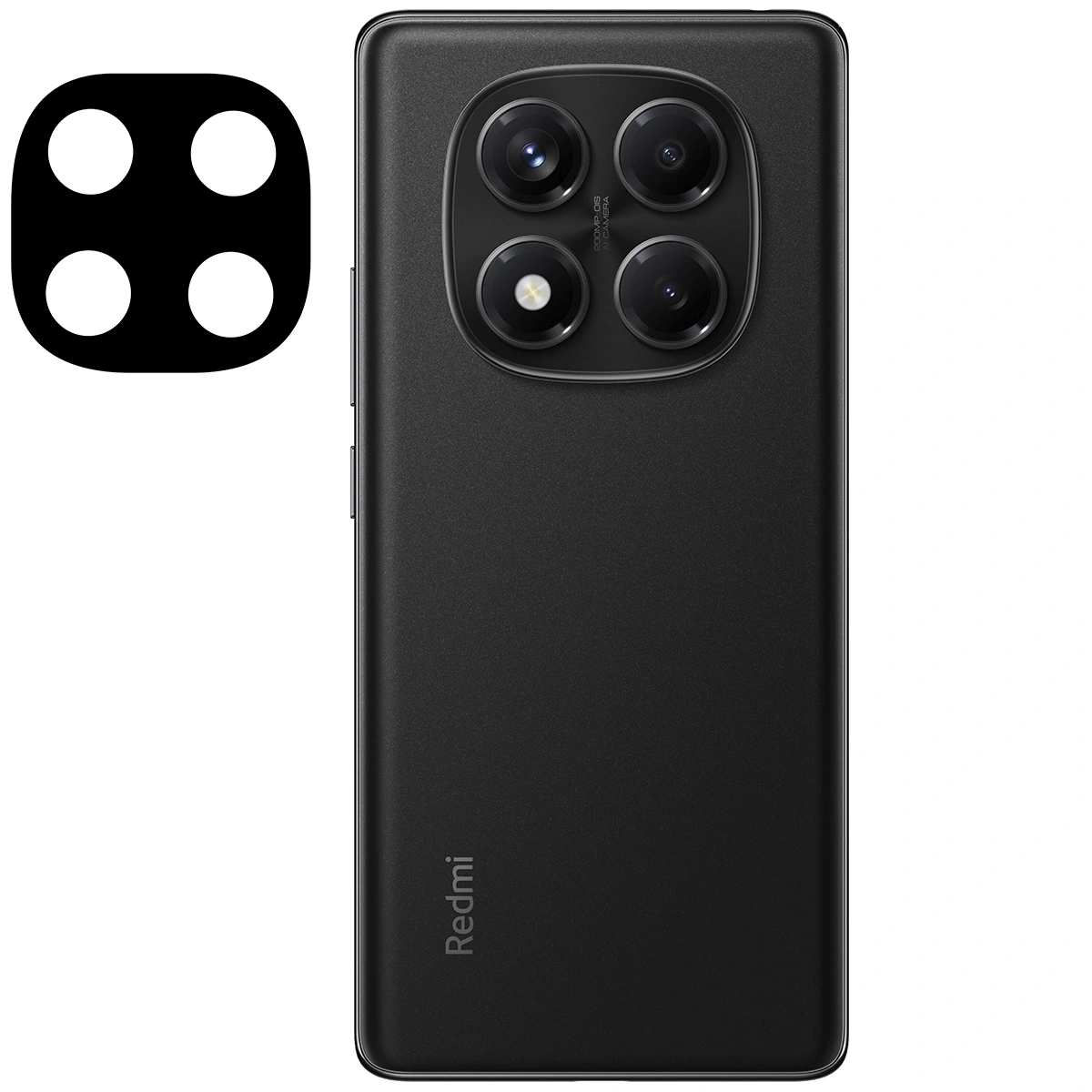 Ochranné sklo Bizon Glass Silk Lens Xiaomi Redmi Note 14 Pro 4G [2 PACK]
