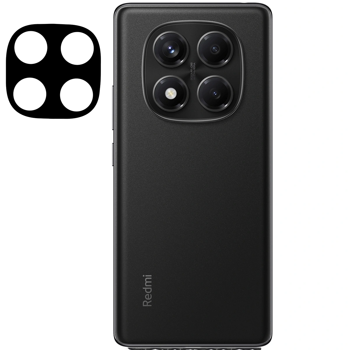 Ochranné sklo Bizon Glass Silk Lens Xiaomi Redmi Note 14 Pro 5G / Poco X7 [2 PACK]