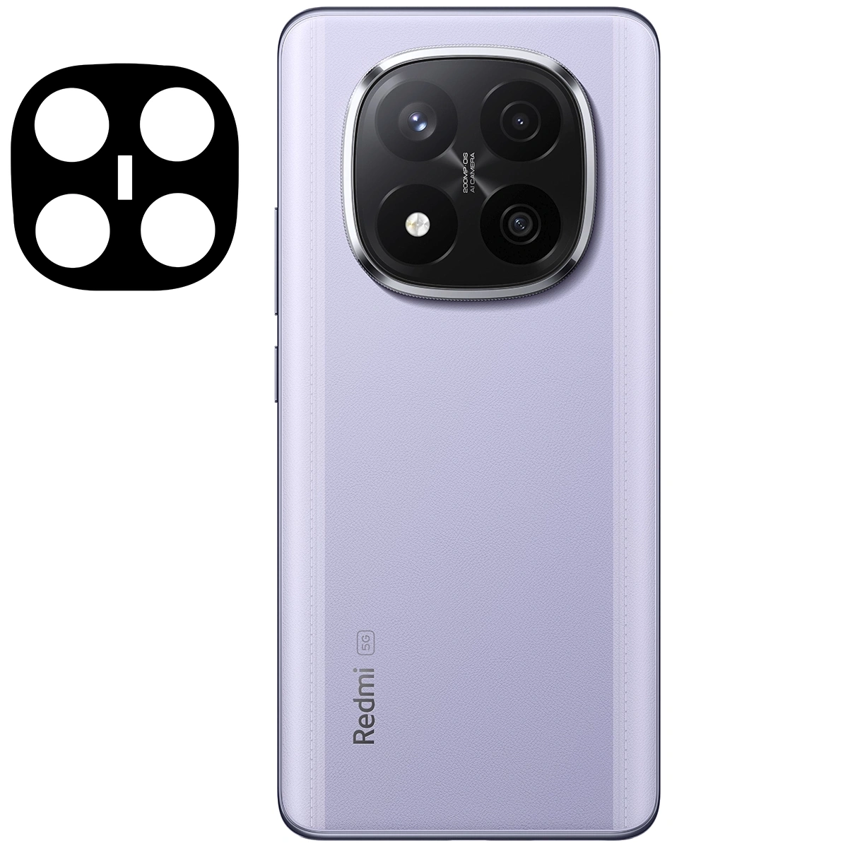 Ochranné sklo Bizon Glass Silk Lens Xiaomi Redmi Note 14 Pro Plus 5G [2 PACK]