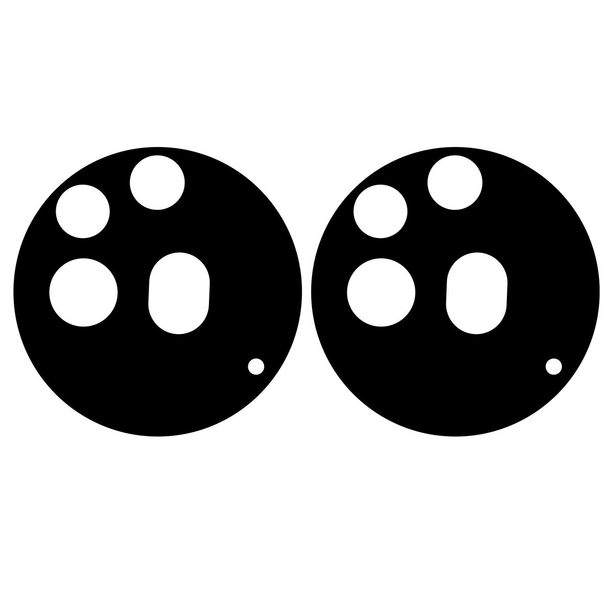 Ochranné sklo Bizon Glass Silk Lens Nothing Phone (3a) Pro [2 PACK]