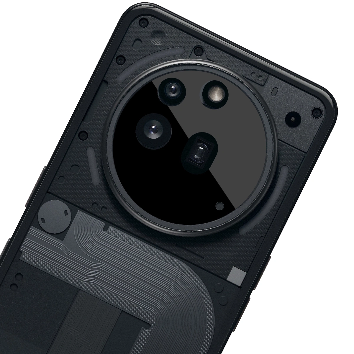 Ochranné sklo Bizon Glass Silk Lens Nothing Phone (3a) Pro [2 PACK]