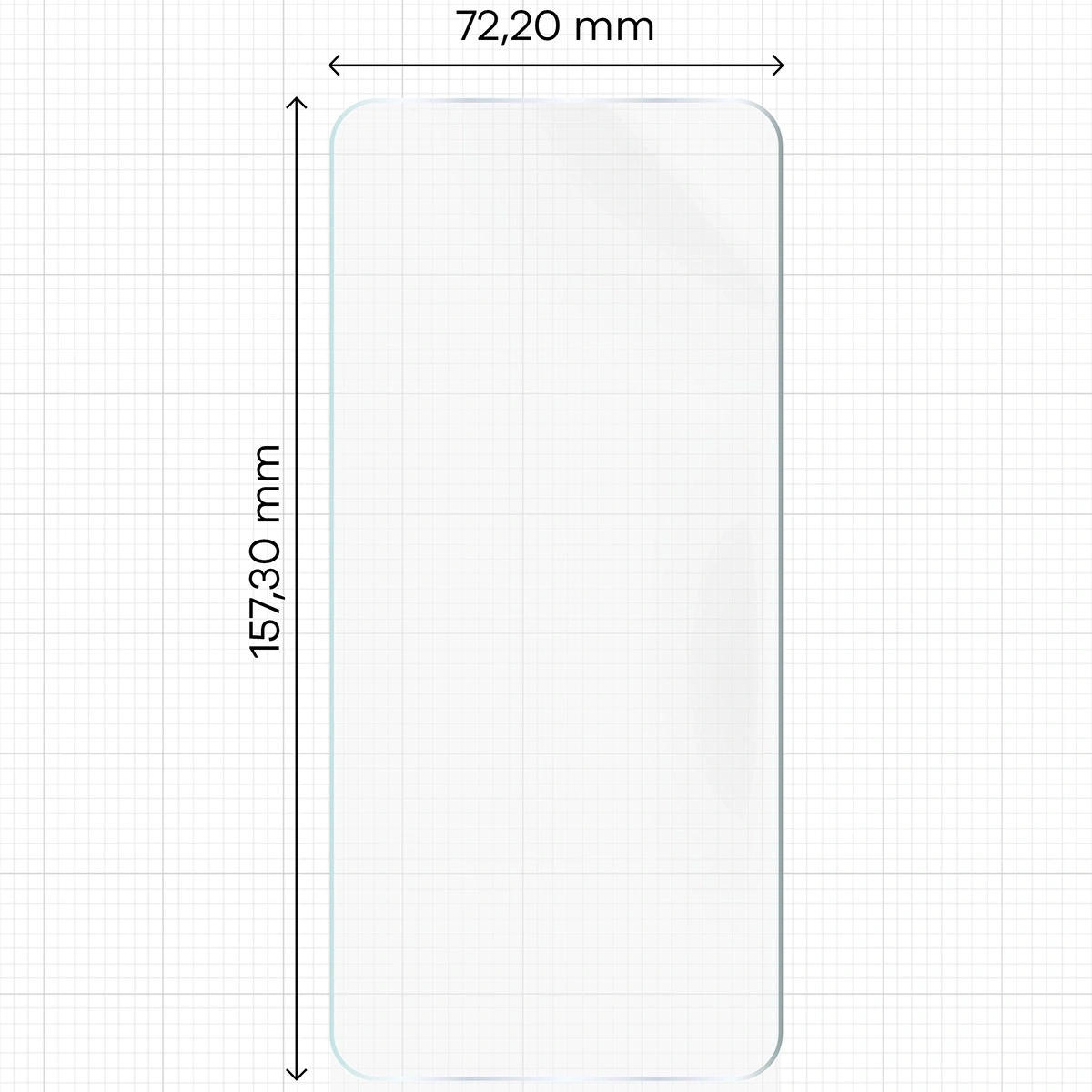 Ochranné sklo Bizon Glass Hydrogel Front Nothing Phone (3a) / (3a) Pro [2 PACK]