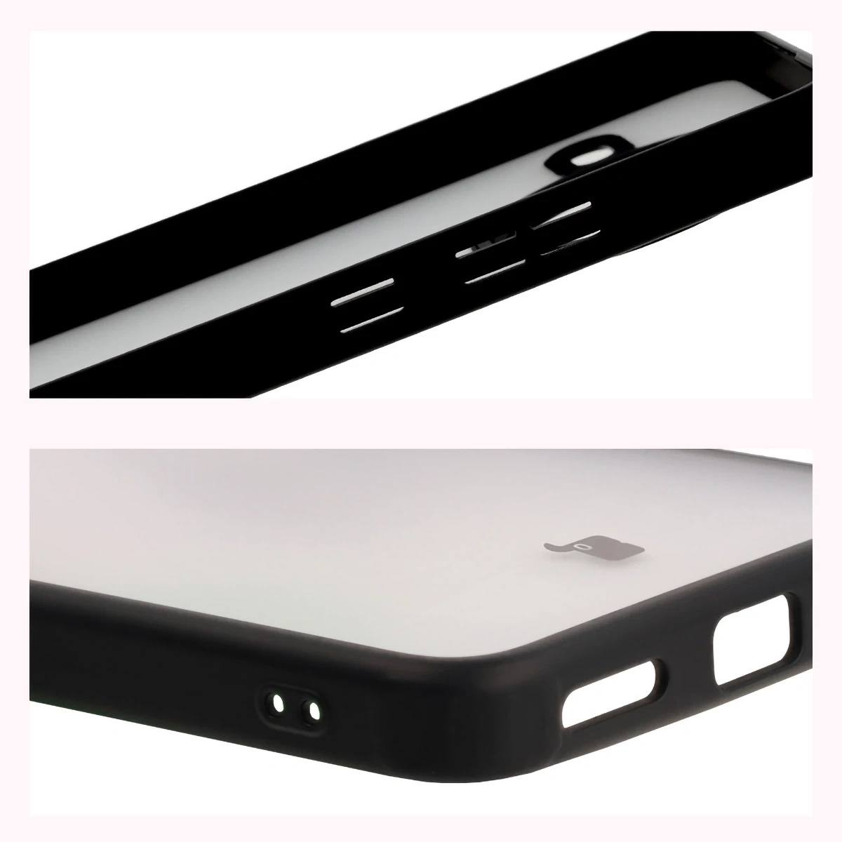 Kryt Bizon Case Angelo Xiaomi Poco F7 Pro smoked with a black frame