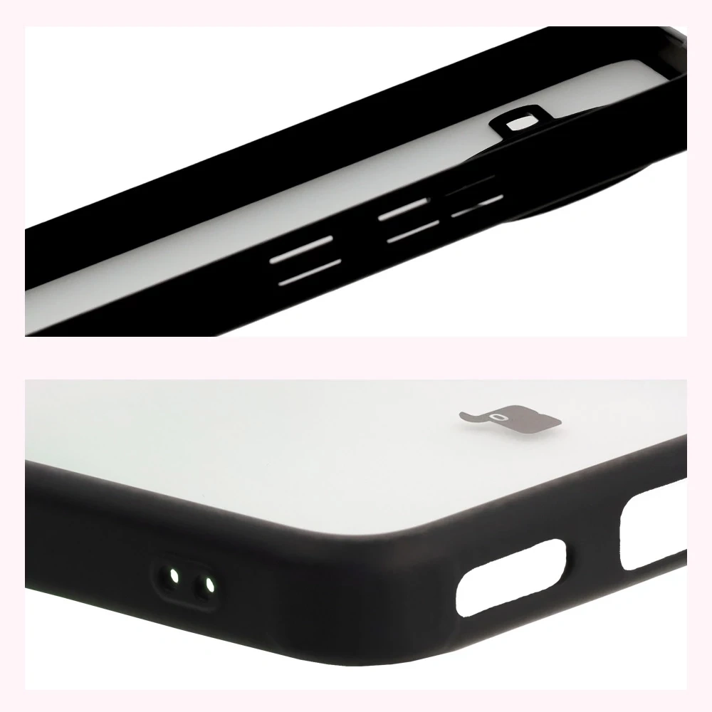 Kryt Bizon Case Angelo Xiaomi Poco F7 Ultra smoked with a black frame