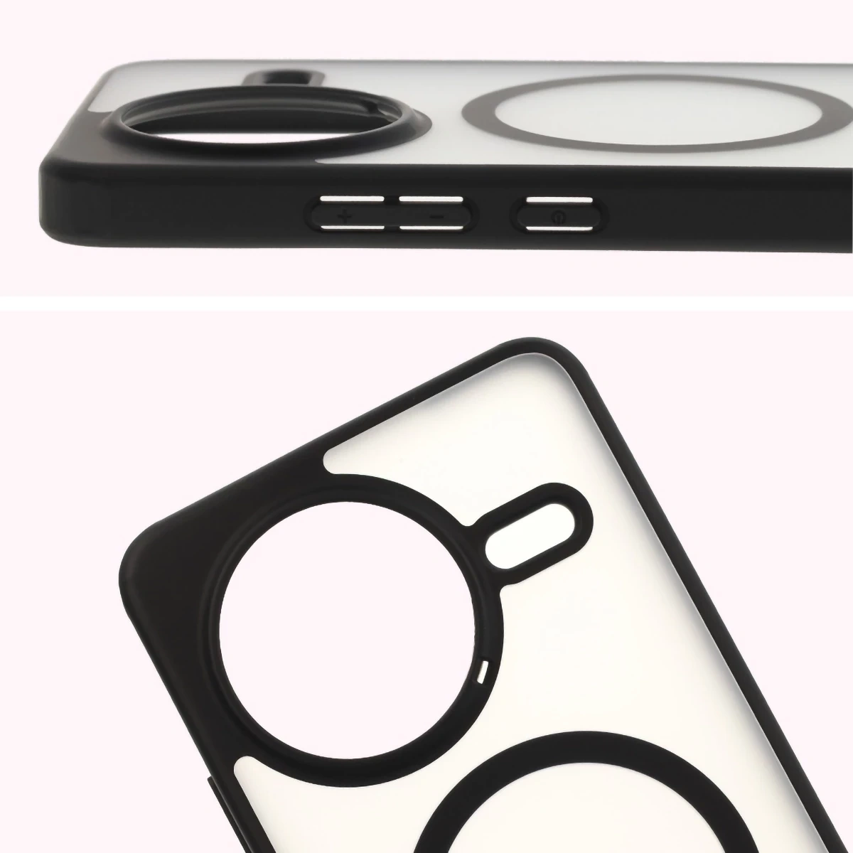 Kryt Bizon Case MatteO Magnetic Xiaomi Poco F7 Pro smoky black