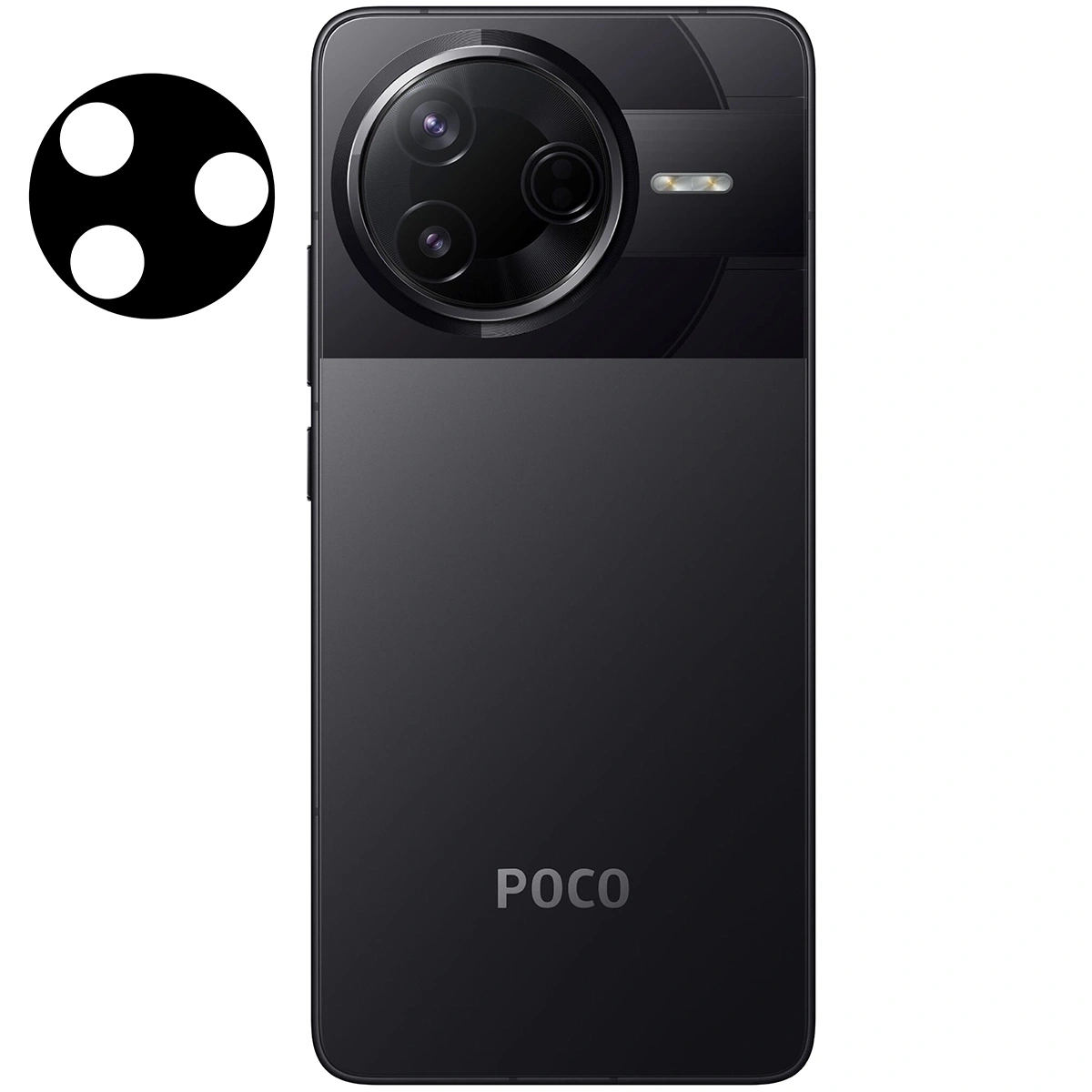 Ochranné sklo Bizon Glass Silk Lens Xiaomi Poco F7 Pro [2 PACK]