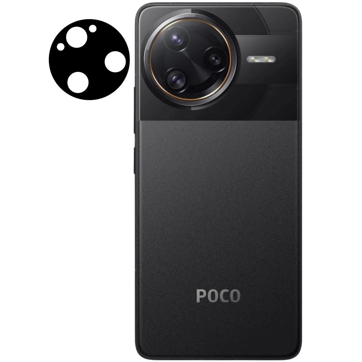 Ochranné sklo Bizon Glass Silk Lens Xiaomi Poco F7 Ultra [2 PACK]