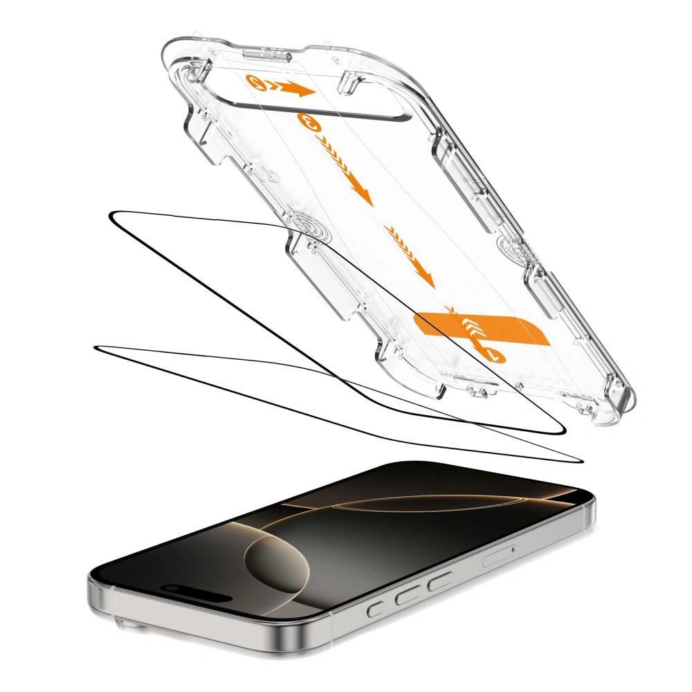 Kryt Tech-Protect Quick Set+ Apple iPhone 16 Pro Black [2 PACK]