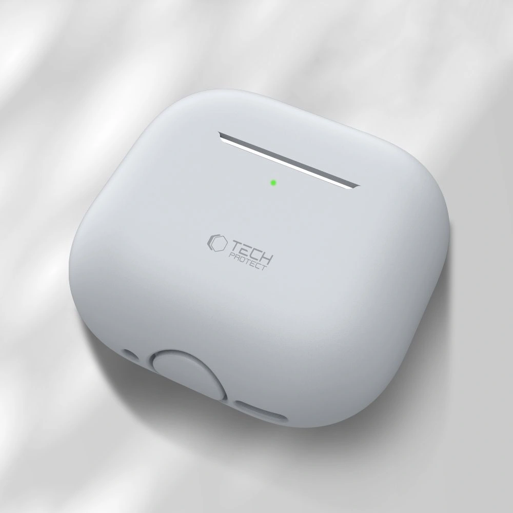 Kryt Tech-Protect Silicone Apple AirPods 4 Crayon Grey