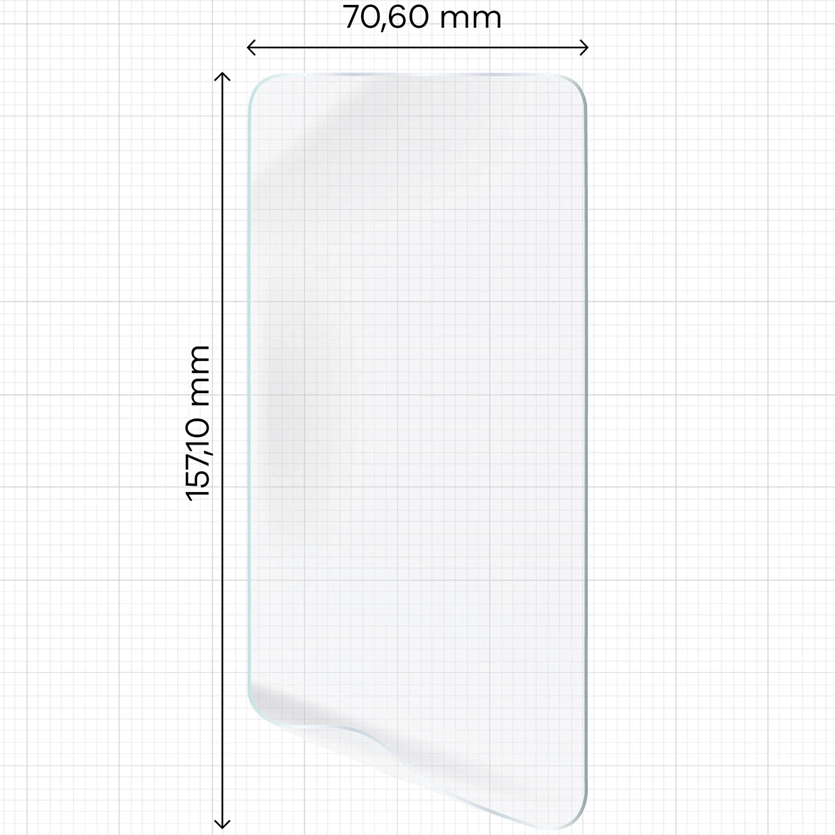Ochranné sklo Bizon Glass Hydrogel Front Xiaomi Poco F7 Pro / F7 Ultra [2 PACK]