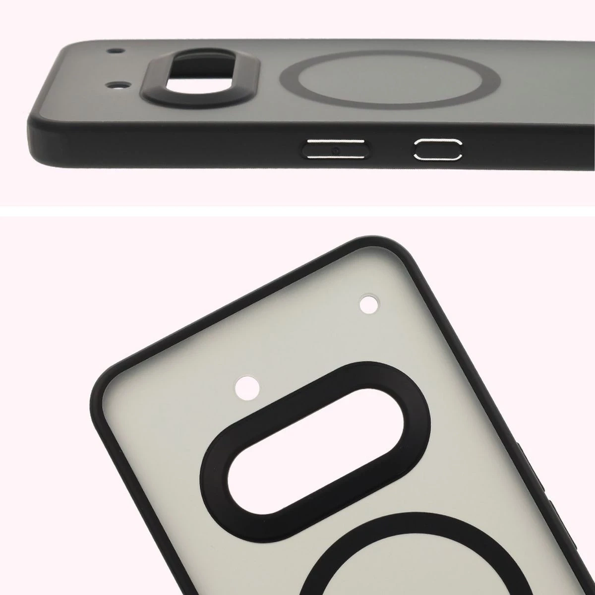 Kryt Bizon Case MatteO Magnetic Nothing Phone (3a) smoky-black