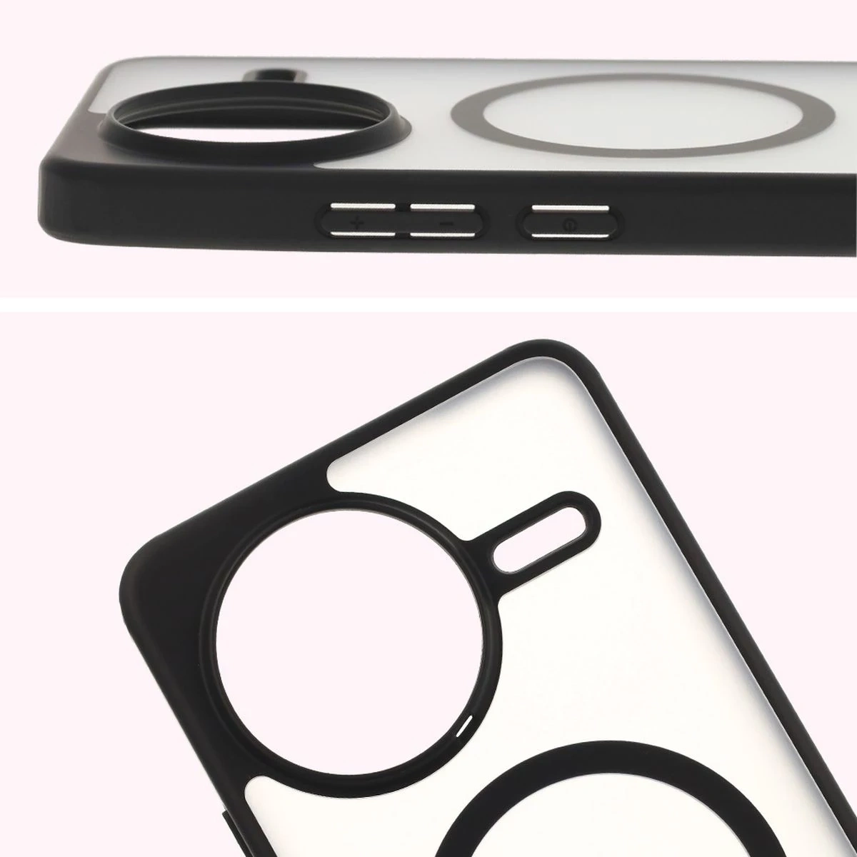 Kryt Bizon Case MatteO Magnetic Xiaomi Poco F7 Ultra smoky-black