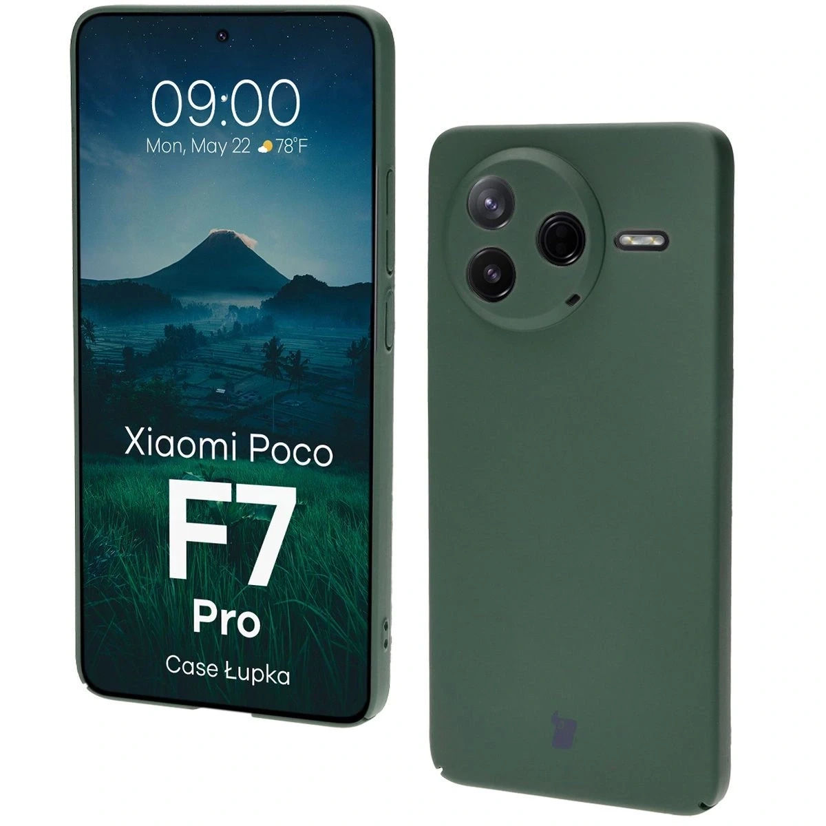 Kryt Bizon Case Lupka Xiaomi Poco F7 Pro green