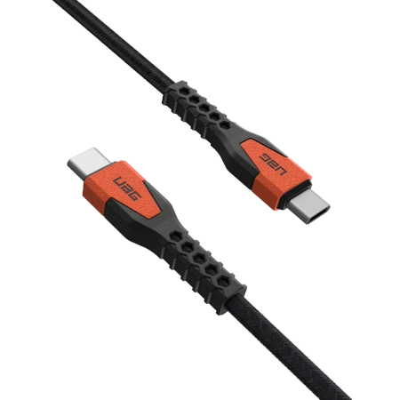 UAG Urban Armor Gear Rugged Cable USB-C / USB-C 60W 1.5m (black / orange)