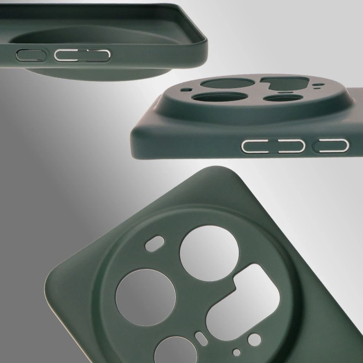 Kryt Bizon Case Łupka do Xiaomi 15 Ultra green