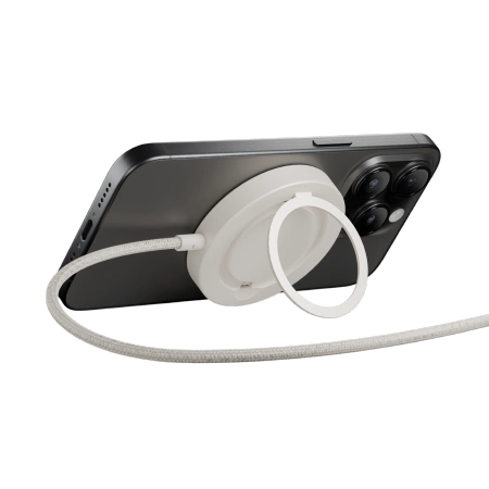 Bezdrátová nabíječka Native Union SnapStand Qi2 Wireless Charger Qi2 15W MagSafe (sandstone