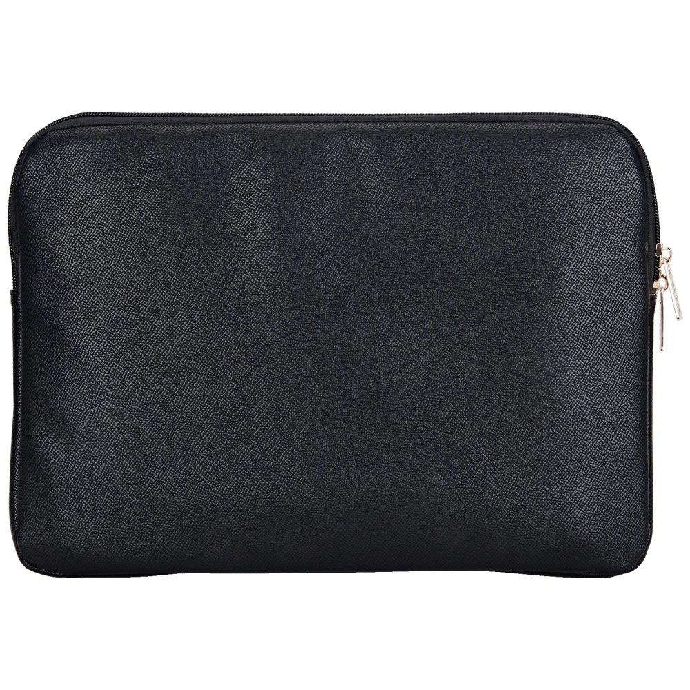 Kryt Guess Sleeve 14" Grained Zipper Pocket Triangle Logo black