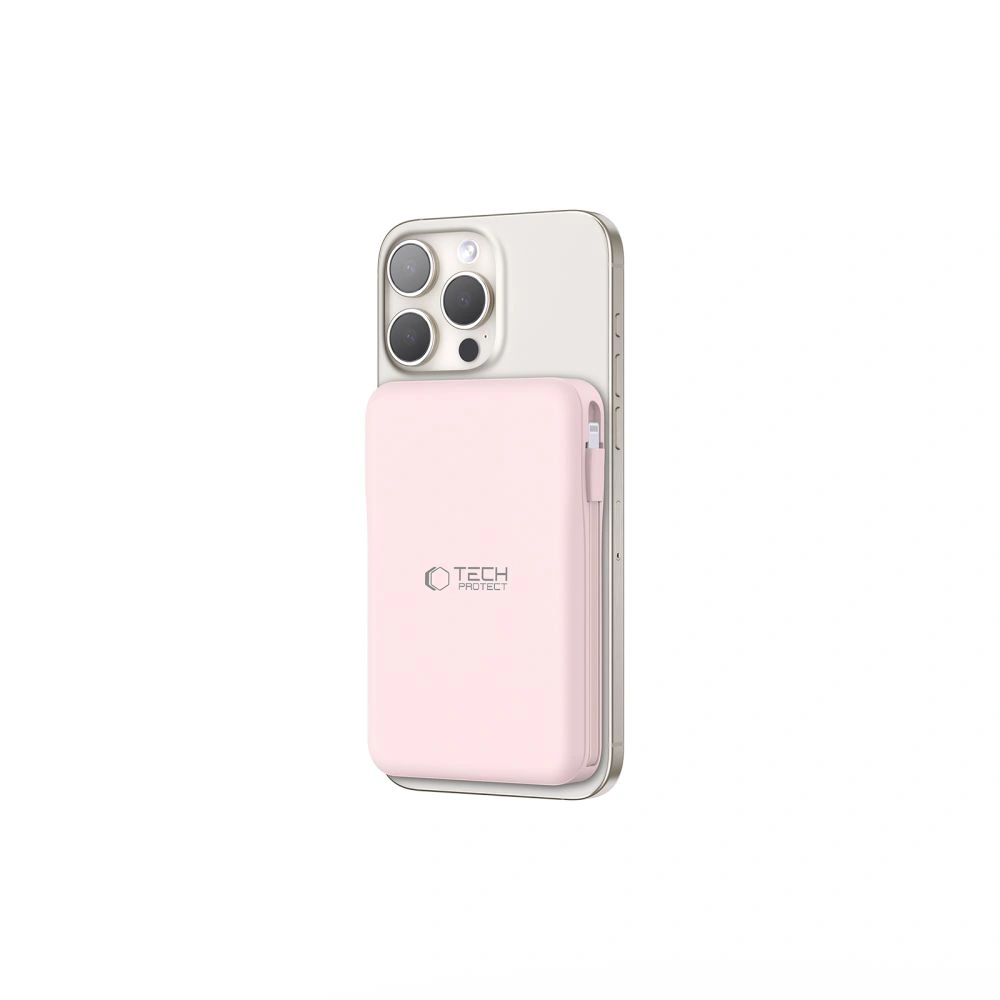 Tech-Protect PB31 LifeMag MagSafe Power Bank 10000mah Pink