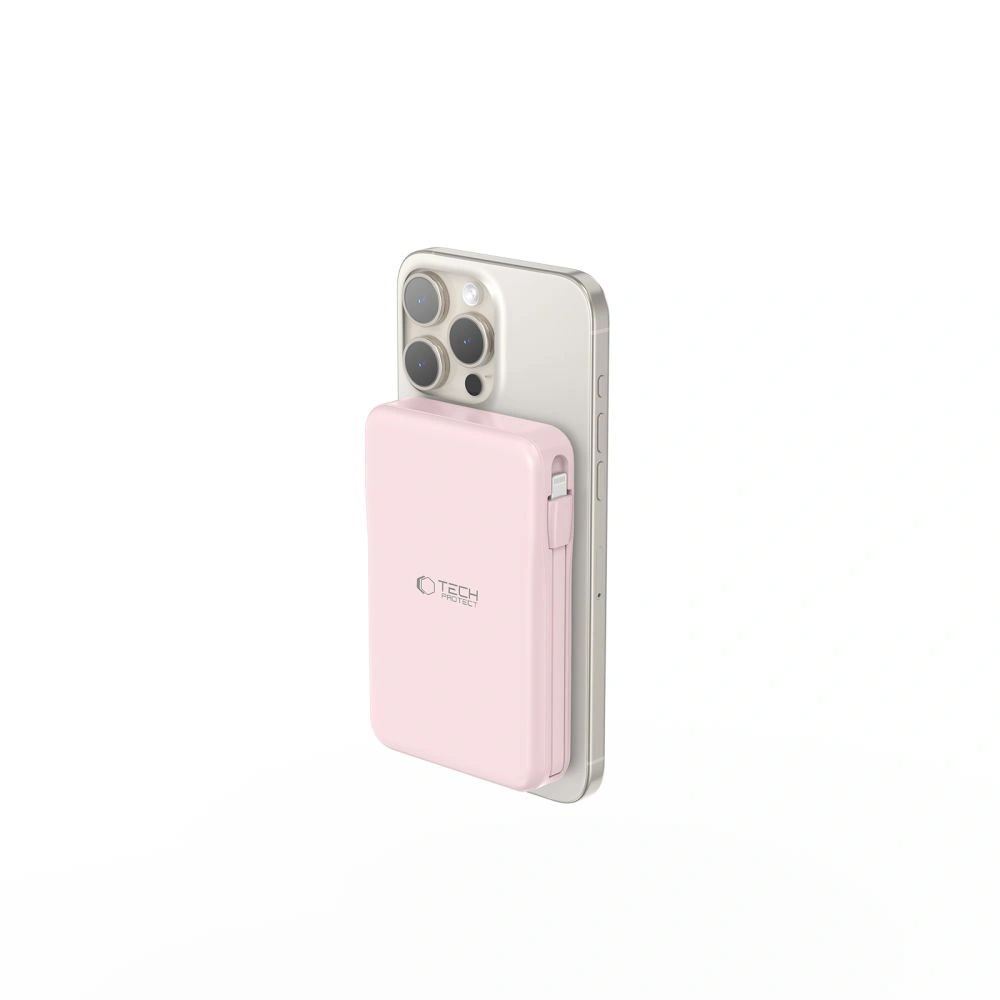 Tech-Protect PB31 LifeMag MagSafe Power Bank 10000mah Pink