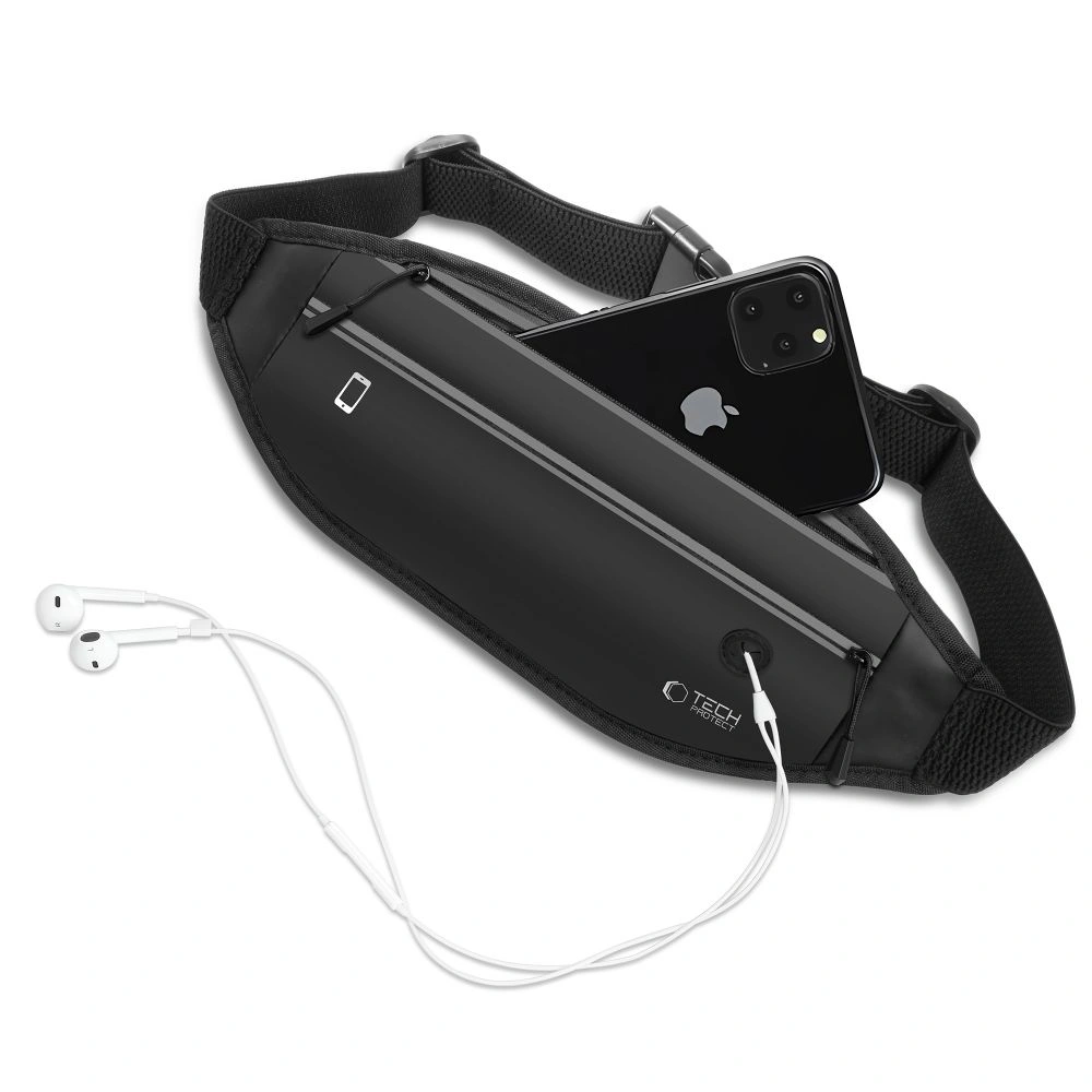 Kryt Tech-Protect M7 Universal Sport Waist Bag Black