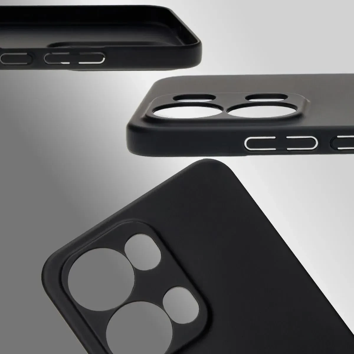 Kryt Bizon Case Lupka Oppo Reno13 Pro black