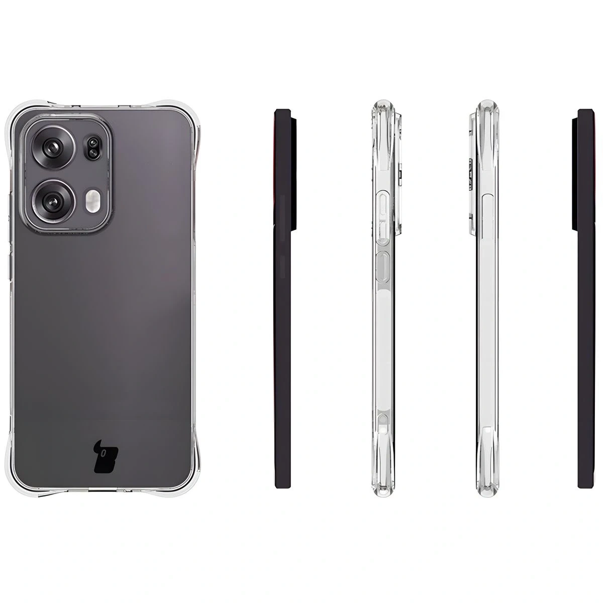 Kryt Bizon Case Salpa Oppo Reno13 Pro clear