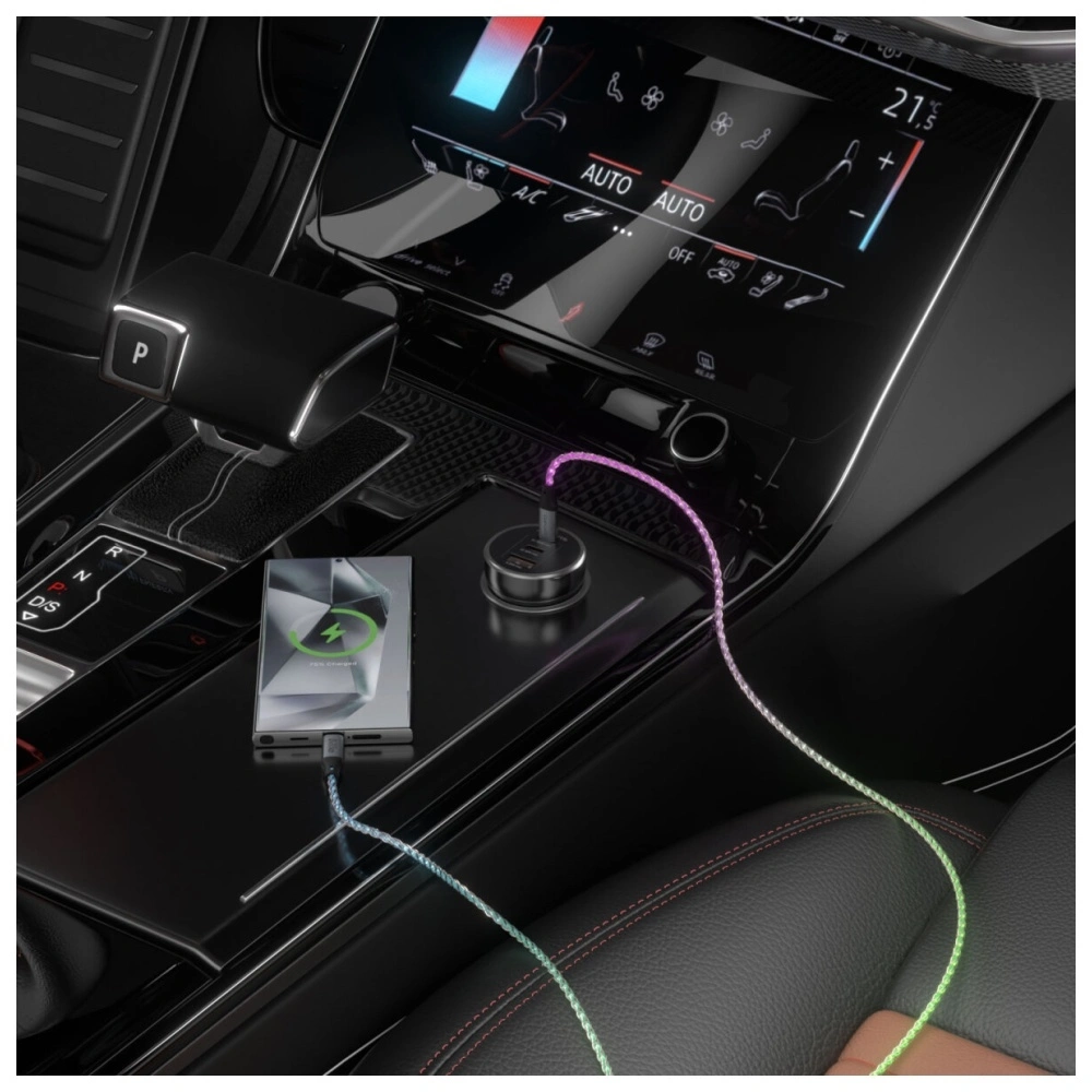 4smarts USB-C / USB-C 60W 1.5m RGB cable