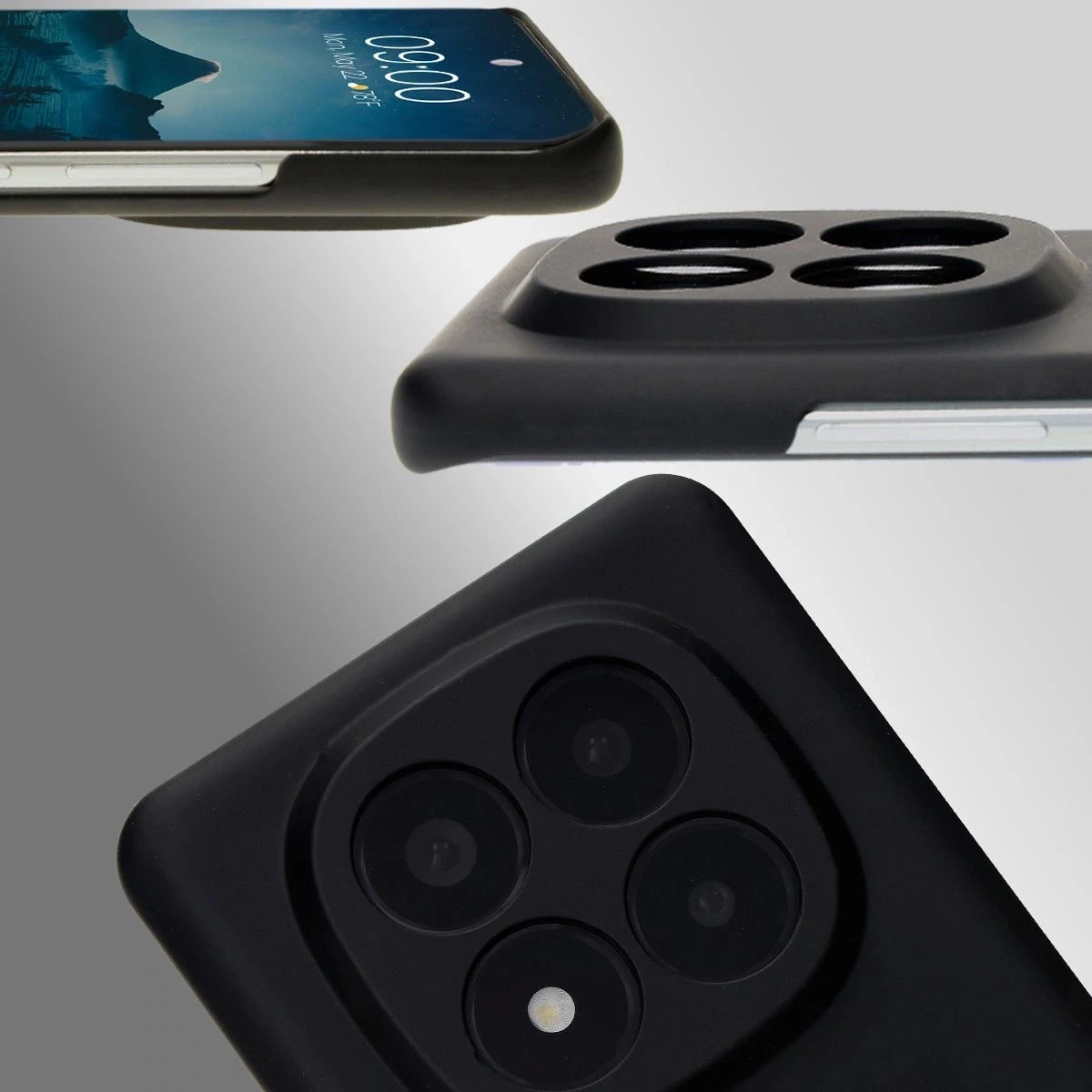 Kryt Bizon Case Lupka Xiaomi Redmi Note 14 Pro+ Plus 5G black