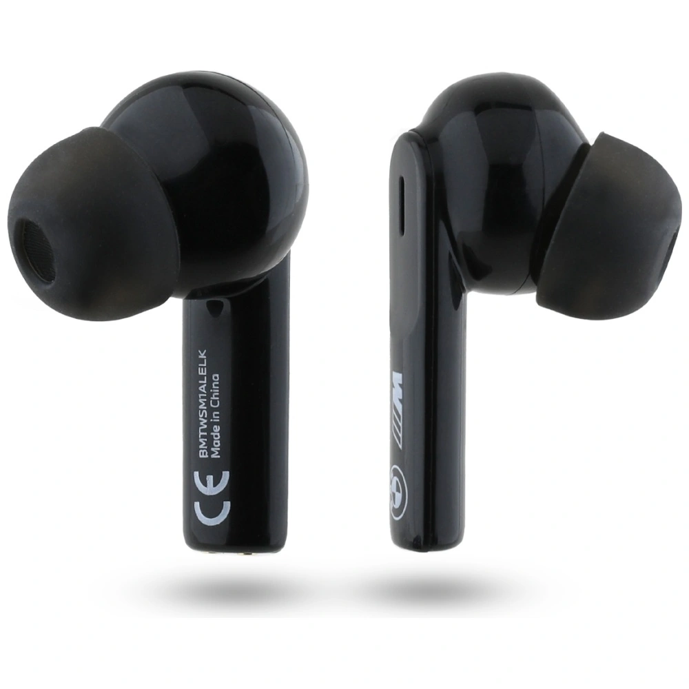 Sluchátka BMW M Metal In-Ear Wireless  M Logo Print Bluetooth 5.4 TWS ANC ENC black