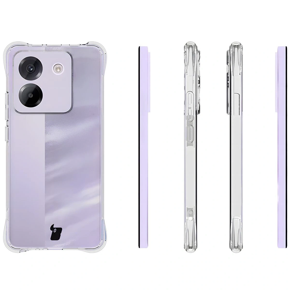 Kryt Bizon Case Salpa Xiaomi Poco M7 Pro 5G clear