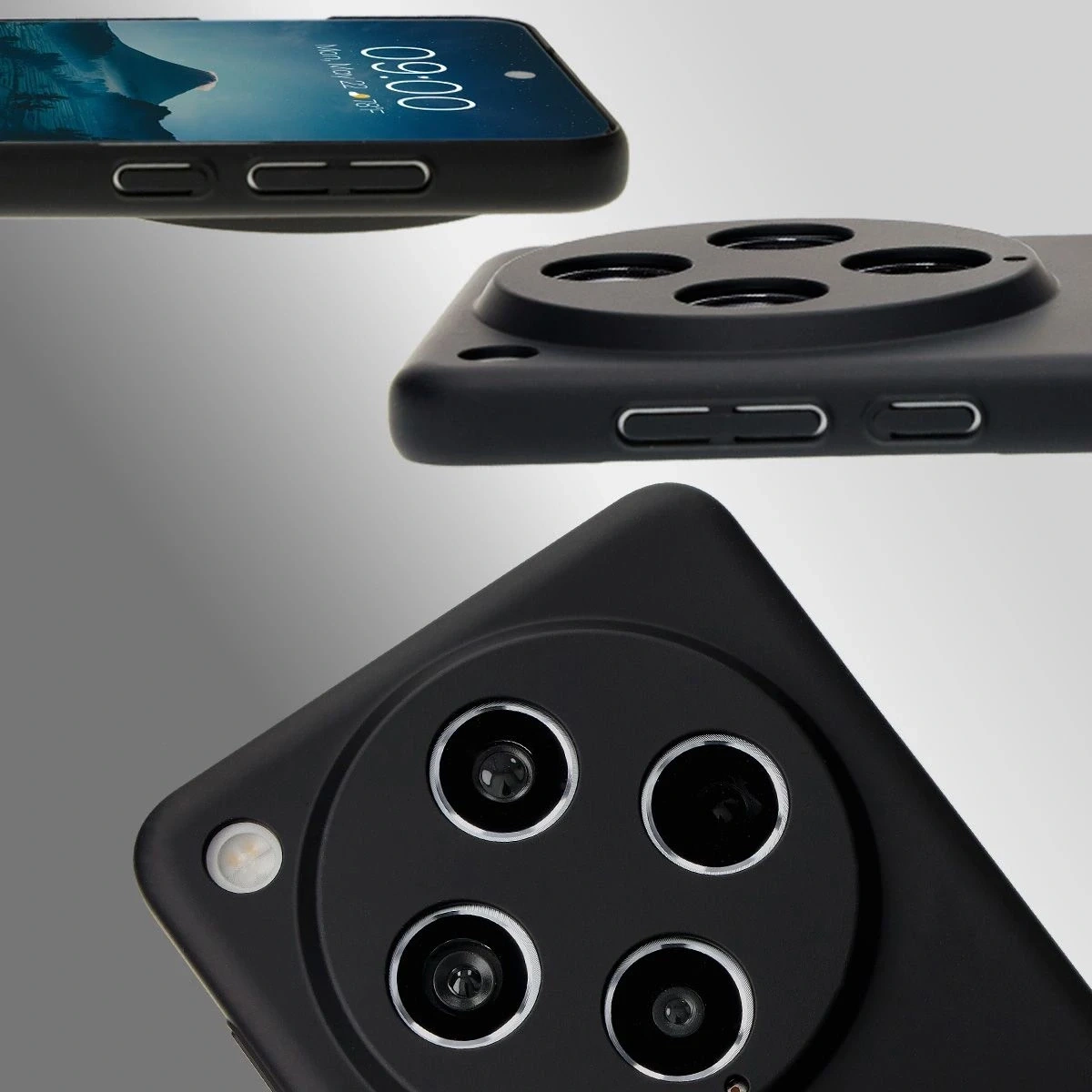 Kryt Bizon Case Lupka Oppo Find X8 Pro black