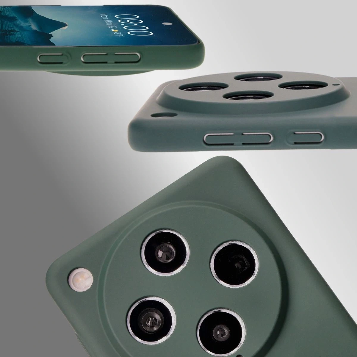 Kryt Bizon Case Lupka Oppo Find X8 Pro green