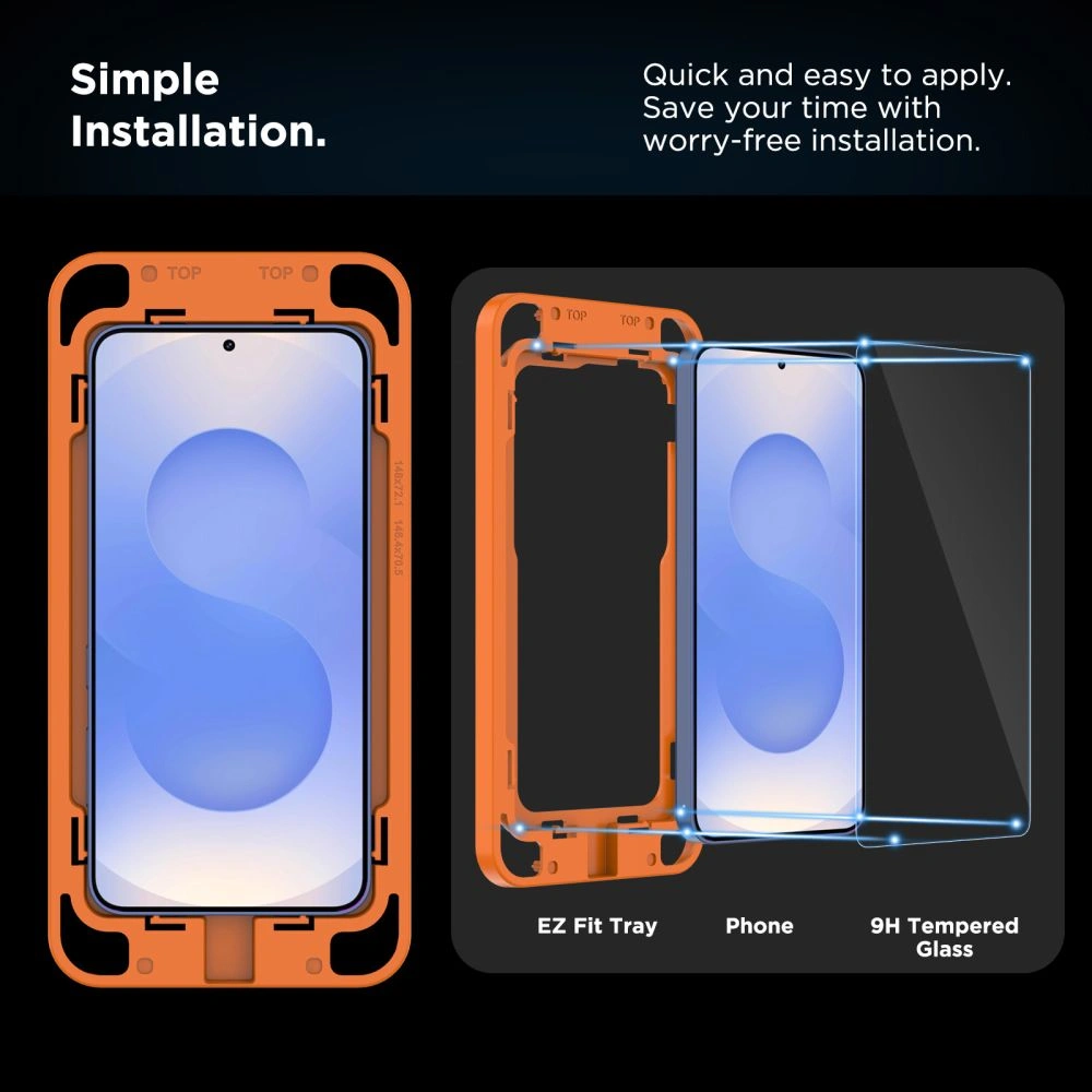 Kryt Tech-Protect Quick Set+ Samsung Galaxy S25+ Plus / S24+ Plus Clear [2 PACK]