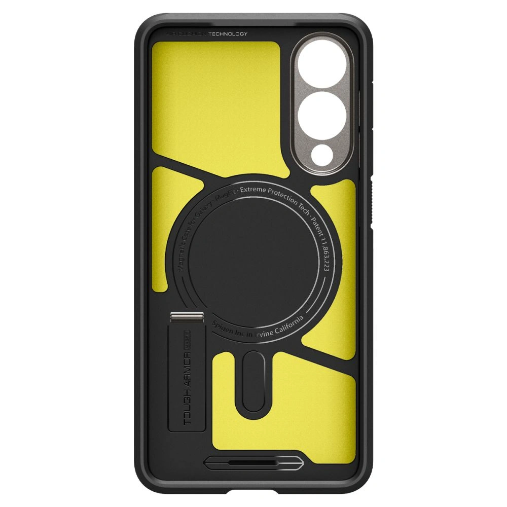 Kryt Spigen Tough Armor MagSafe Samsung Galaxy S25 Edge Gunmetal