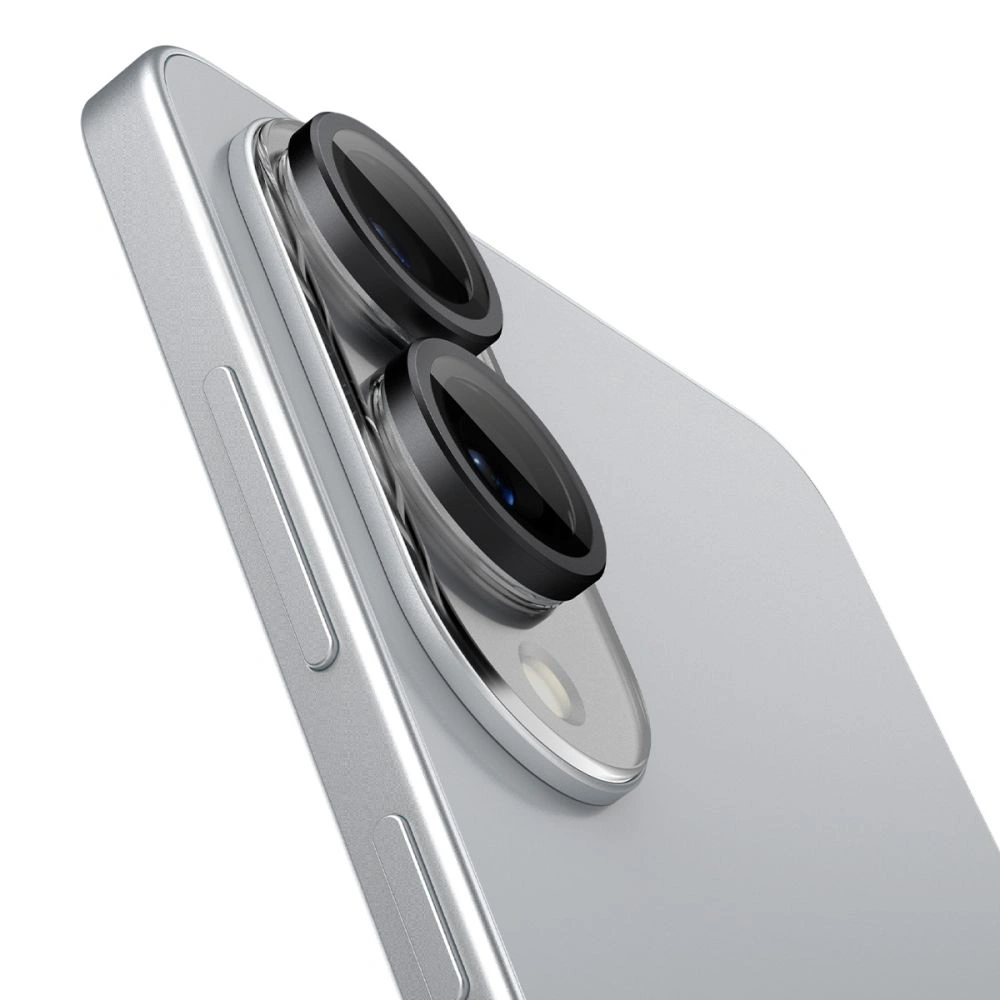 Kryt Spigen Optik Pro Glas.tr ez Fit Camera Protector Samsung Galaxy S25 Edge Black [2 PACK]