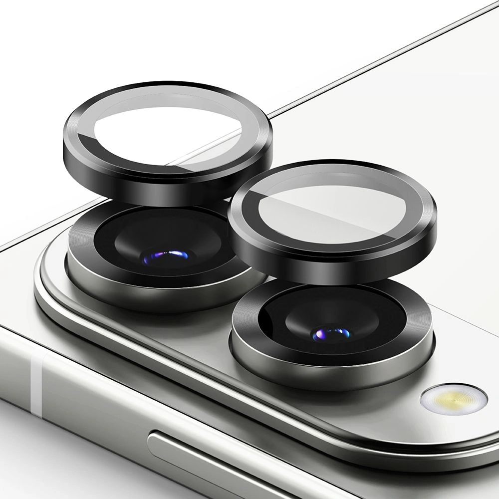 Kryt Ringke Camera Frame Protector Samsung Galaxy S25 Edge Black