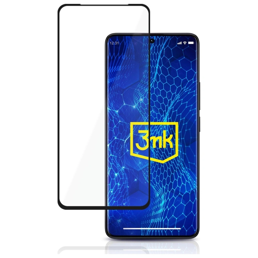 Kryt Tempered glass 3MK HardGlass Max Lite for Xiaomi Redmi Note 13 Pro+ Plus black