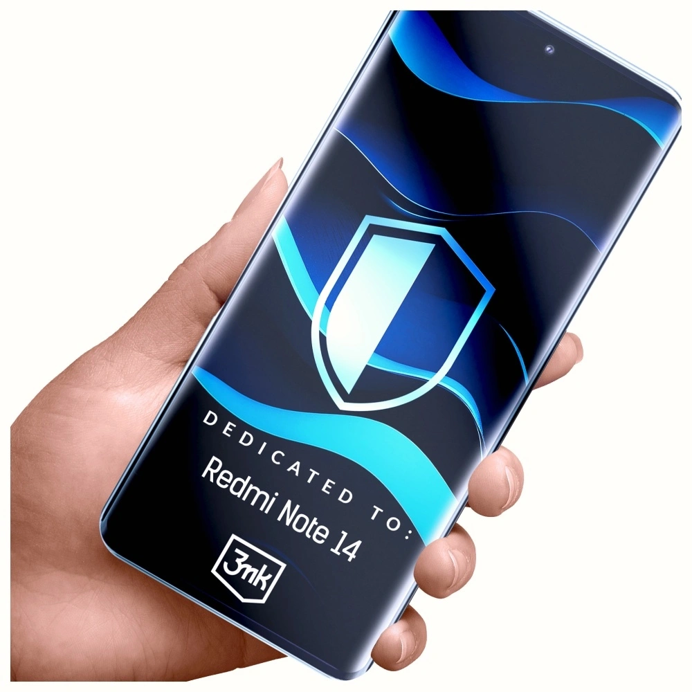 Kryt Hybrid glass 3MK FlexibleGlass for Redmi Note 14 4G
